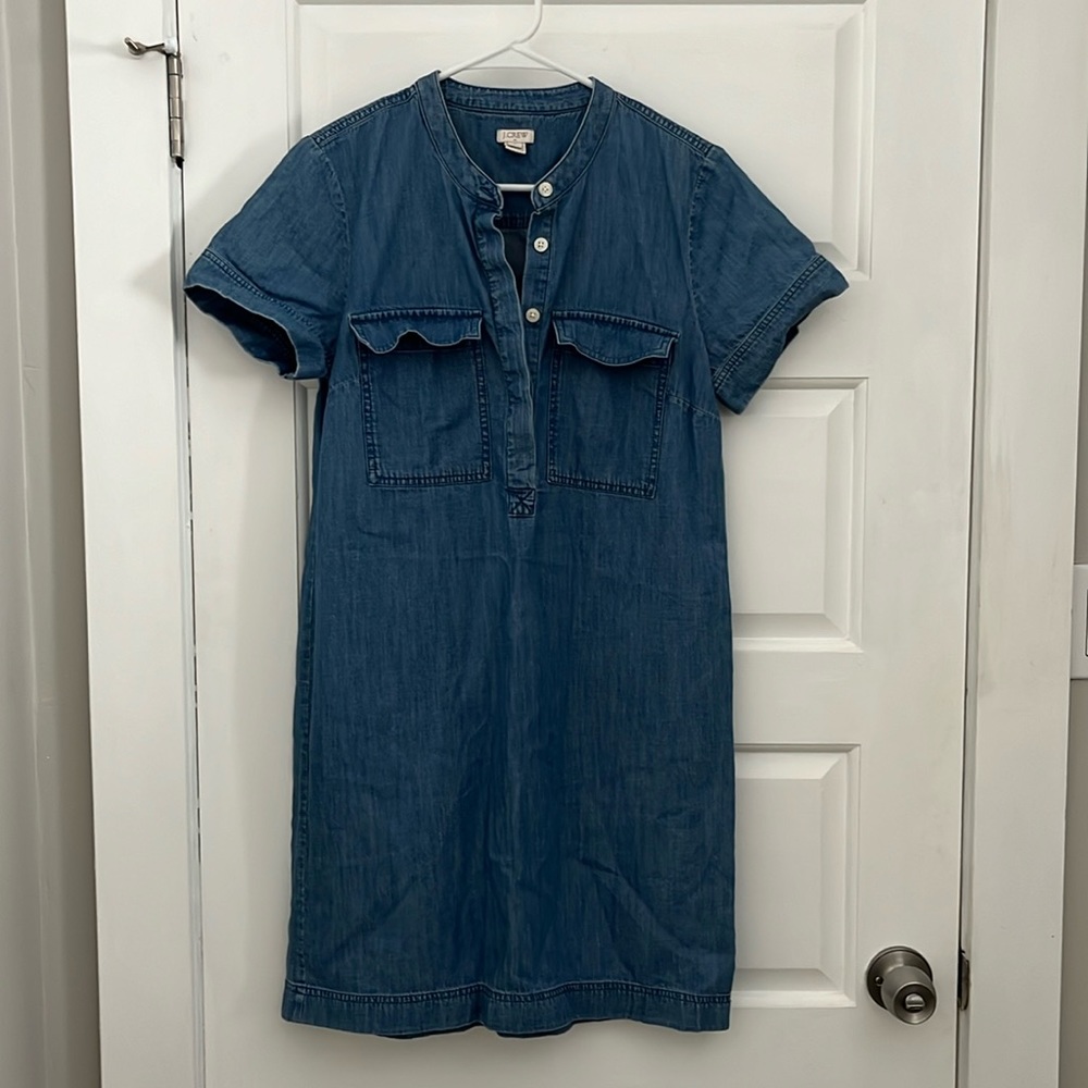 J Crew Chambray Dress